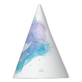 Chapeaux De Fètes Mermaid Tail Aquarelle Mer Anniversaire (Droite)