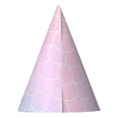 Chapeaux De Fètes Mermaid Tail Teal Pink Girly Birthday (Dos)