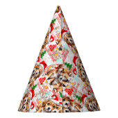 Chapeaux De Fètes Merry Christmas Santa Dog Puppy Design (Dos)