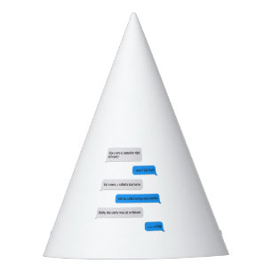 Chapeaux De Fètes Message texte amusant