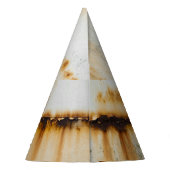 Chapeaux De Fètes Métal blanc rouillé : surface texturée (Dos)
