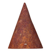 Chapeaux De Fètes métal rustique : surface texturée. (Droite)