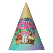 Chapeaux De Fètes mignon unisex Anniversaire gnome (Devant)