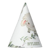 Chapeaux De Fètes Mignonne Moutons Ferme Verdure 1er anniversaire Ga (Gauche)