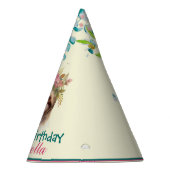 Chapeaux De Fètes mignonne Sloth safaris animaux jungle Fleur Annive (Droite)