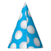 Chapeaux De Fètes Mini Golf Balls Anniversaire Fête Enfants Bleu (Dos)