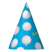 Chapeaux De Fètes Mini Golf Balls Anniversaire Fête Enfants Bleu (Gauche)