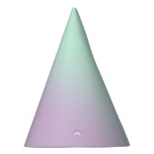 Chapeaux De Fètes Mint Esthétique Pastel Et Ombre Gradient Lilac (Droite)