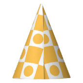 Chapeaux De Fètes Mod Retro 60's Mustard (Dos)