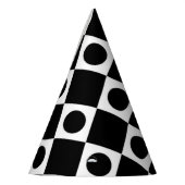 Chapeaux De Fètes Mod Retro 60's Noir (Gauche)