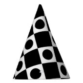 Chapeaux De Fètes Mod Retro 60's Noir (Droite)