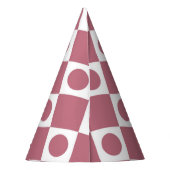 Chapeaux De Fètes Mod Retro 60's Wildberry (Dos)