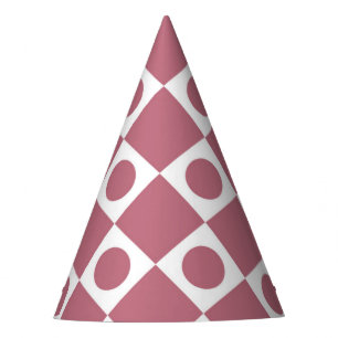Chapeaux De Fètes Mod Retro 60's Wildberry