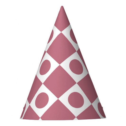Chapeaux De Fètes Mod Retro 60's Wildberry (Devant)