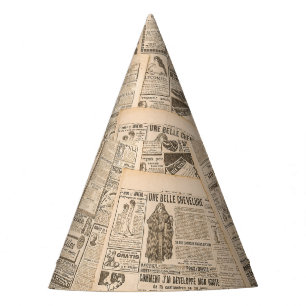 Chapeaux De Fètes Mode antique : Pages publicitaires de journaux