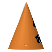 Chapeaux De Fètes mode halloween illustration avec balai (Gauche)