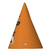 Chapeaux De Fètes mode halloween illustration avec balai (Droite)