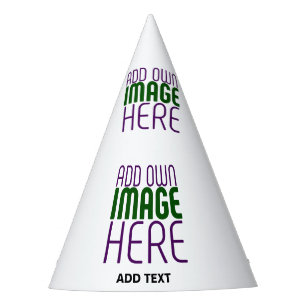 CHAPEAUX DE FÈTES MODÈLE DE TEXTE D'IMAGE BLANCHE SIMPLE MODERNE