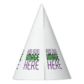 CHAPEAUX DE FÈTES MODÈLE DE TEXTE D'IMAGE BLANCHE SIMPLE MODERNE (Dos)