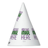 CHAPEAUX DE FÈTES MODÈLE DE TEXTE D'IMAGE BLANCHE SIMPLE MODERNE (Droite)