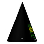 CHAPEAUX DE FÈTES MODÈLE DE TEXTE D'IMAGE NOIRE SIMPLE ET MODERNE (Gauche)