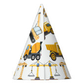 Chapeaux De Fètes Modern Construction Simple Kid's Birthday (Dos)