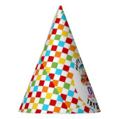 Chapeaux De Fètes Modern Cute Circus Carnival 1st Birthday (Gauche)