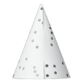 Chapeaux De Fètes Moderne 50 & Fabuleux Anniversaire Confetti Casque (Dos)