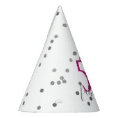 Chapeaux De Fètes Moderne 50 & Fabuleux Anniversaire Confetti Casque (Gauche)