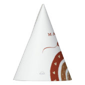 Chapeaux De Fètes Moderne Chic Terracotta Rainbow Boho Anniversaire (Gauche)