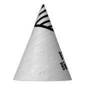 Chapeaux De Fètes Moderne Monogramme Line Art (Gauche)