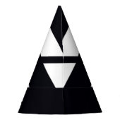 Chapeaux De Fètes Moderne Personnalisé Joyeux Anniversaire Nom Cool (Dos)