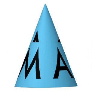 Chapeaux De Fètes Monogramme simple ajoutez votre lettre de nom homm