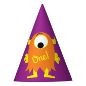 Chapeaux De Fètes Monster Cute Anniversaire de enfant Party Thème (Devant)