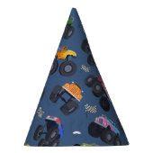 Chapeaux De Fètes Monster Trucks fête d'anniversaire (Droite)