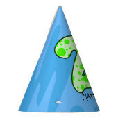 Chapeaux De Fètes Monstre Vert 2e anniversaire (Gauche)