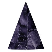 Chapeaux De Fètes Moody Agate | Midnight Indigo Deep Purple Glam (Dos)