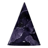 Chapeaux De Fètes Moody Agate | Midnight Indigo Deep Purple Glam (Gauche)