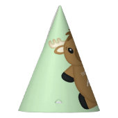 Chapeaux De Fètes Moose Birday Party Green (Gauche)