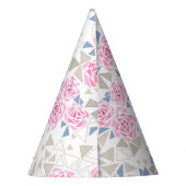 Chapeaux De Fètes Mosaïque, fleurs (Dos)