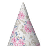 Chapeaux De Fètes Mosaïque, fleurs (Droite)