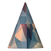 Chapeaux De Fètes Mosaïque polygonale : Elégance géométrique créativ (Dos)