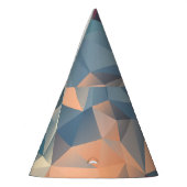 Chapeaux De Fètes Mosaïque polygonale : Elégance géométrique créativ (Gauche)