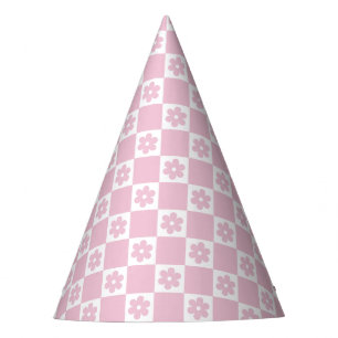 Chapeaux De Fètes Motif à fleurs roses