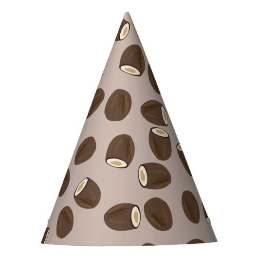 Chapeaux De Fètes Motif à la noix de coco (Devant)