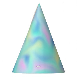 Chapeaux De Fètes Motif Abstrait Blurred Pretty Pastel Swirls