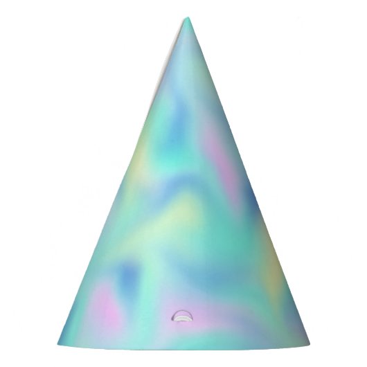 Chapeaux De Fètes Motif Abstrait Blurred Pretty Pastel Swirls (Gauche)