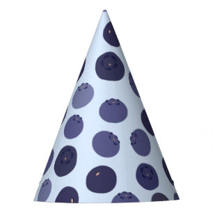 Chapeaux De Fètes Motif Blueberry
