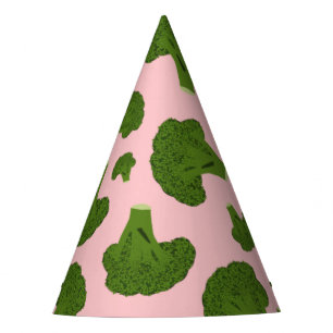 Chapeaux De Fètes Motif Broccoli