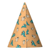 Chapeaux De Fètes Motif Carlin, Chiens ! (Dos)